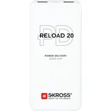 Skross Reload 20 65W PD Powerbank 20000 mAh USB PD, Fast Charge Li-Ion USB-C® Weiß