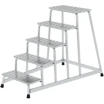 Günzburger Aluminium-Arbeitspodest 5 Stufen (50035)