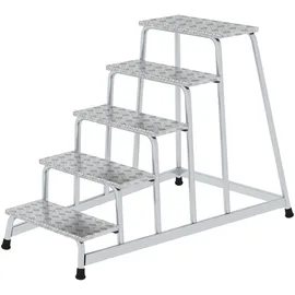 Günzburger Aluminium-Arbeitspodest 5 Stufen (50035)