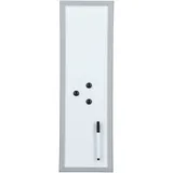 Zeller Magnet-/Schreibtafel, alugrau