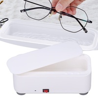 DEWIN Ultraschallreiniger, 360 ° professionelle geräuscharme tragbare USB-Reinigungsmaschine für Brillenschmuck