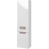 Held Siena Seitenschrank 40 x 154 x 27 cm Weiß/Braun