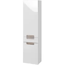 Held Siena Seitenschrank 40 x 154 x 27 cm Weiß/Braun