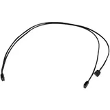 Alphacool Y-Kabel Y-Kabelsplitter aRGB 3-Pin auf 2X 3-Pin, 60cm