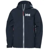 HELLY HANSEN Jr Rigging Rain Jacket, Marineblau, 10 Jahre