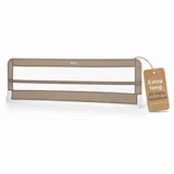 fillikid Bettgitter Lina XL 180 x 50 cm Exklusiv in Taupe | Gr.: onesize