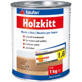 Baufan Holzkitt, gebrauchsfertige Füllmasse, 1 kg
