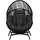 VCM Garten Sessel Polyester 0 x 0 x 0 cm Schwarz/Grau