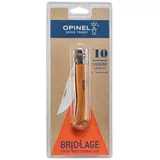 Opinel No. 10 Braun/Silberfarben
