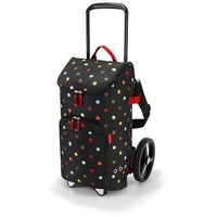 REISENTHEL® Einkaufstrolley citycruiser Rack + citycruiser Bag Set, moderner, robuster Einkaufstrolley aus Aluminium, leichtlaufende Rollen - große Einkaufstasche, 45 l schwarz