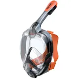 Seacsub Unica Schnorchelmaske - Black / Orange - L-XL