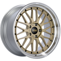 BBS BBS, Le Mans, 7,5x17 ET40 4x100 70, gold diamant-gedreht