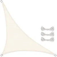 Celinasun Sonnensegel inkl Befestigungsseile HDPE Basic Dreieck rechtwinklig 3,6