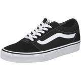 Suede/Canvas black/white 43