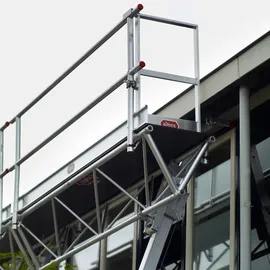 Altrex Modulare Dreiecksbühne Euro 3-5 mit Handwinde MTB 7m lang