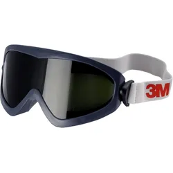 3M 2895S Vollsichtbrille, IR 5.0 Beschichtung, AS/AF/UV, PC, ohne Belüftungsschlitze (gasdicht), verstellbare Gelenke