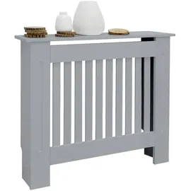 ML-Design Heizkörperverkleidung Landhausstil 78x19x82 cm Grau