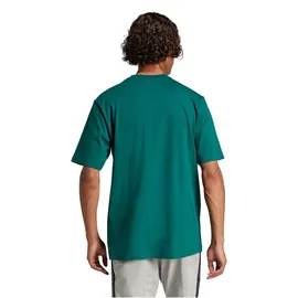 adidas Essentials Linear Single Jersey Tee Collegiate Green/Black S