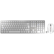 Cherry DW 9100 Slim DE Set weiß/silber