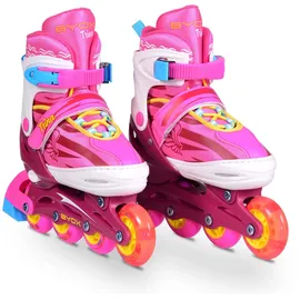 Byox Inliner Kinder Trina 3 in 1, 38-41 verstellbar, PU Rollen, 608ZB Lager