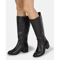 felmini wide fit Stiefel in Schwarz 38