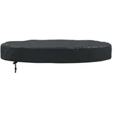 vidaXL Abdeckung für den Tisch im Freien 62 x 62 x 10 cm Schwarz