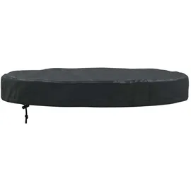 vidaXL Abdeckung für den Tisch im Freien 62 x 62 x 10 cm Schwarz