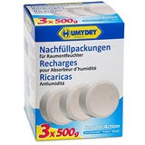 Humydry Nachfüllpackungen Tab 3 x 500 g