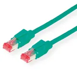 Draka Comteq DRAKA Patchkabel Cat.6 (Class E) HP-FTP, UC400, LSOH, grün, 15 m