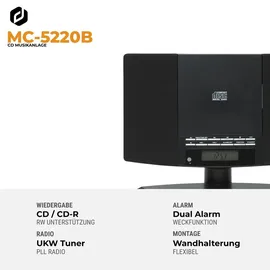 Denver MC-5220 schwarz