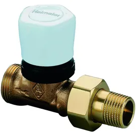 HEIMEIER Vorlauf-Regulierventil 1304-02.000 Durchgang, Anschluss R 1/2 Verschraubung, mit Handregulierkappe