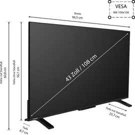 Toshiba 43UV2363DG 43'' LED UHD VIDAA TV