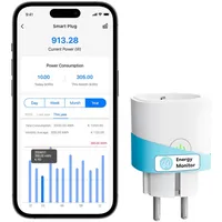 Meross Smart-Home-Steckdose 16A Weiß