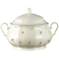 SELTMANN WEIDEN Terrine mit Deckel Elfenbein Streublume 3,05 l