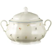 SELTMANN WEIDEN Terrine mit Deckel Elfenbein Streublume 3,05 l
