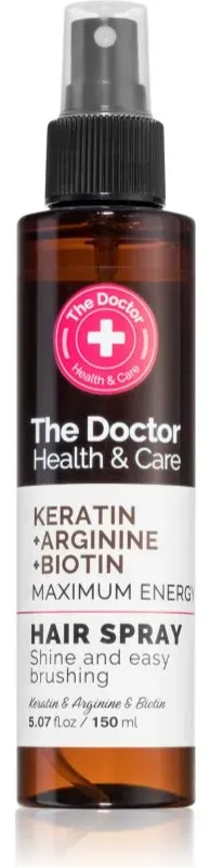The Doctor Keratin + Arginine + Biotin Maximum Energy pflegender nicht-ausspülbarer Conditioner mit Keratin 150 ml