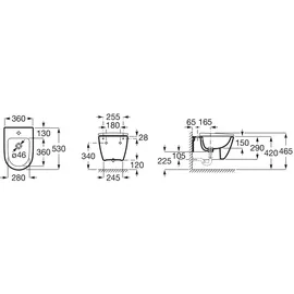 Roca Ona Bidet, A357685000,