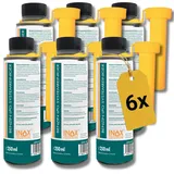 INOX LPG Additiv Benzin Systemreiniger 6x250ml – Ventilschutz für Autogas Fahrzeuge – Reinigt Einspritzsystem & Motor – Weniger Verbrauch & Verschleiß – Für alle bivalenten Motoren