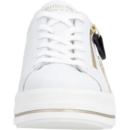 remonte Sneaker Damen Weiß/Gold 42