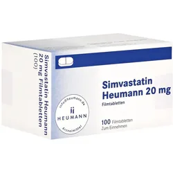Simvastatin Heumann 20 mg Filmtabletten 100 St