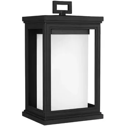 Roscoe Outdoor Wandleuchte schwarz strukturiert Feiss FE-ROSCOE-M