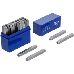 BGS 2032 Einschlagbuchstaben Höhe 5mm im Kästchen aus Kunststoff
