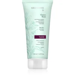 Medavita Choice Aubergine Maske mit ernährender Wirkung für gefärbtes Haar 200 ml