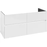 Villeroy & Boch Waschbeckenunterschrank 2 Auszüge 126,1 x 61,0 x 48,0 cm Weiß