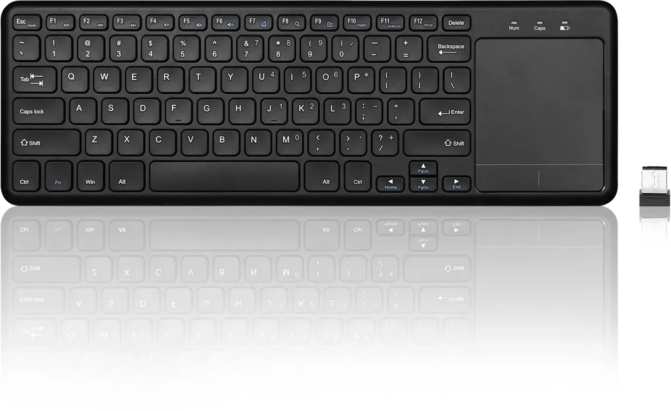 PERIBOARD-716 III - Drahtlose Touchpad-Tastatur