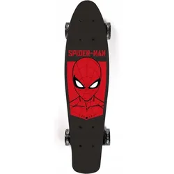 Mini Cruiser Skateboard 22 Zoll Spider-Man SCHWARZ|ROT 22