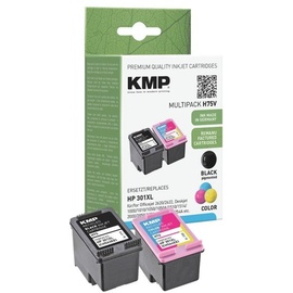 KMP Tintenpatronen Multipack ersetzt HP HP301XL (CH563EE, CH564EE)
