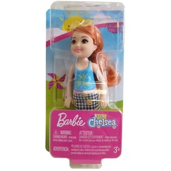 Barbie Spielfigur Barbie FXG81 Club Chelsea Mädchen Puppe rothaarig, (1-tlg) bunt