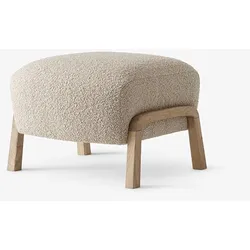 &tradition Wulff ATD3 Pouf Gestell Eiche, Stoff Karakorum 003