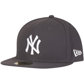 New Era New York Yankees MLB Basic Gray 59Fifty Basecap - 7 1/2-60cm (XL)